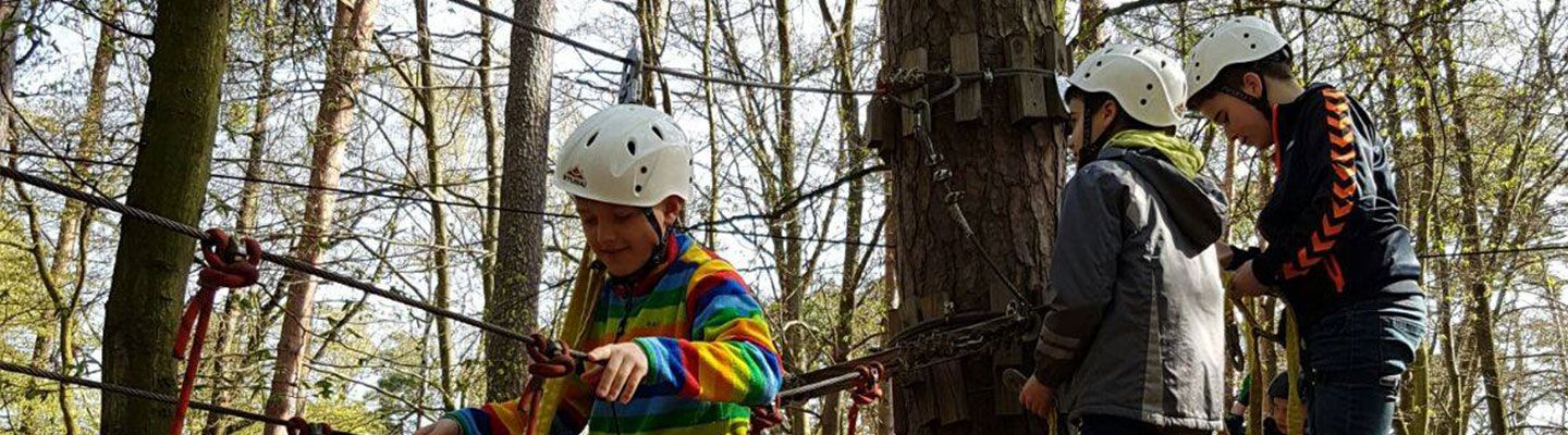 Saisonabschluss M&auml;nnliche E-Jugend 2015/2016 Kletterwald