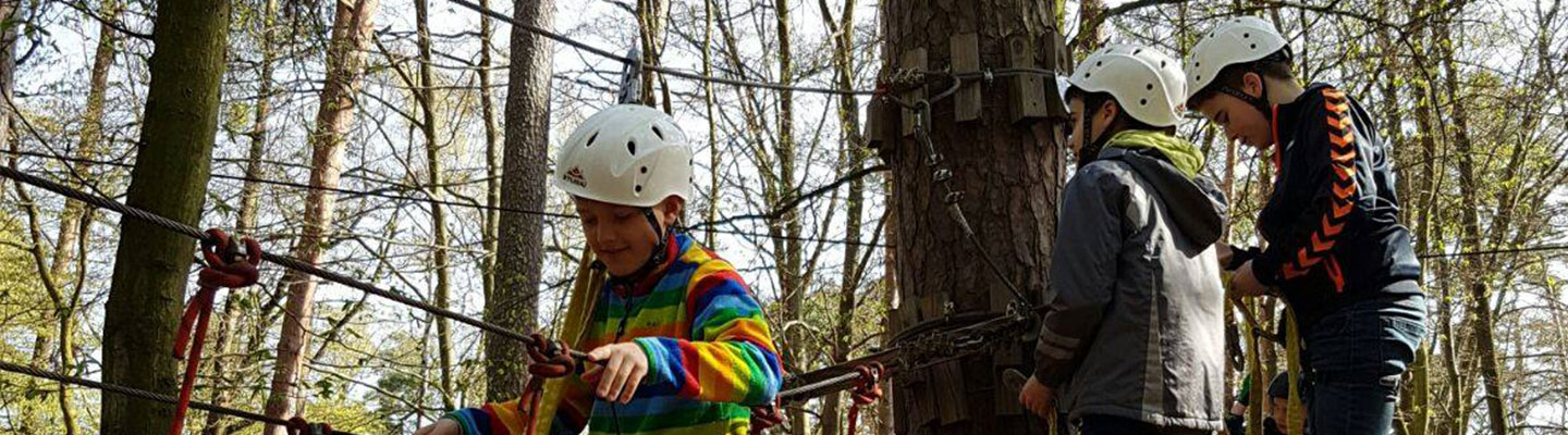 Saisonabschluss M&auml;nnliche E-Jugend 2015/2016 Kletterwald
