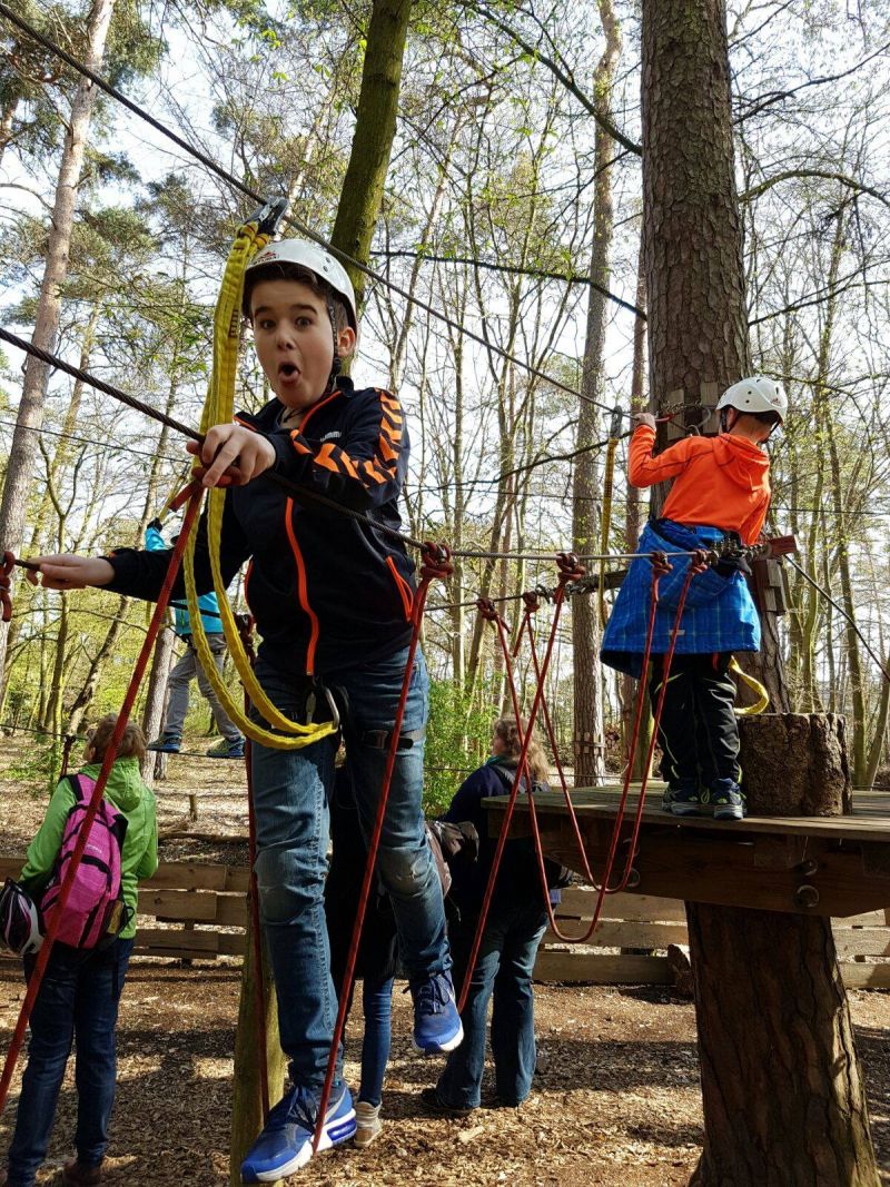 Saisonabschluss M&auml;nnliche E-Jugend 2015/2016 Kletterwald