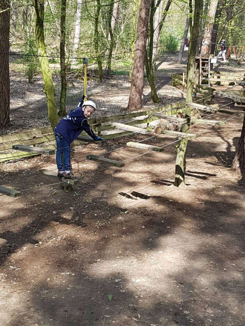 Saisonabschluss M&auml;nnliche E-Jugend 2015/2016 Kletterwald