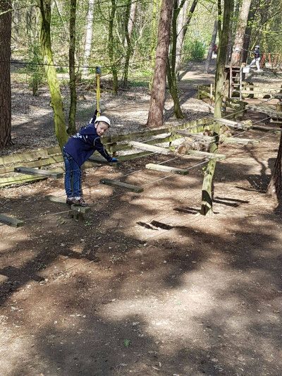 Saisonabschluss M&auml;nnliche E-Jugend 2015/2016 Kletterwald