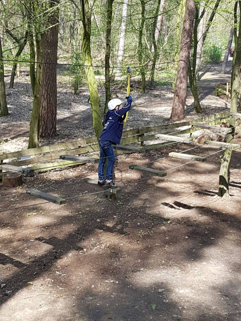 Saisonabschluss M&auml;nnliche E-Jugend 2015/2016 Kletterwald