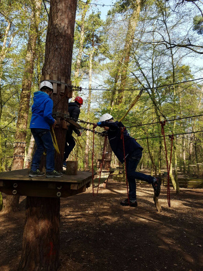 Saisonabschluss M&auml;nnliche E-Jugend 2015/2016 Kletterwald