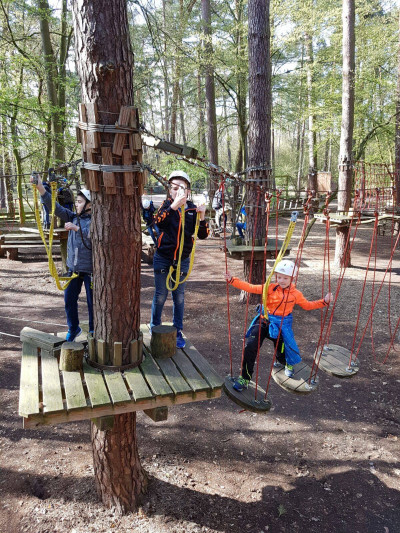 Saisonabschluss M&auml;nnliche E-Jugend 2015/2016 Kletterwald