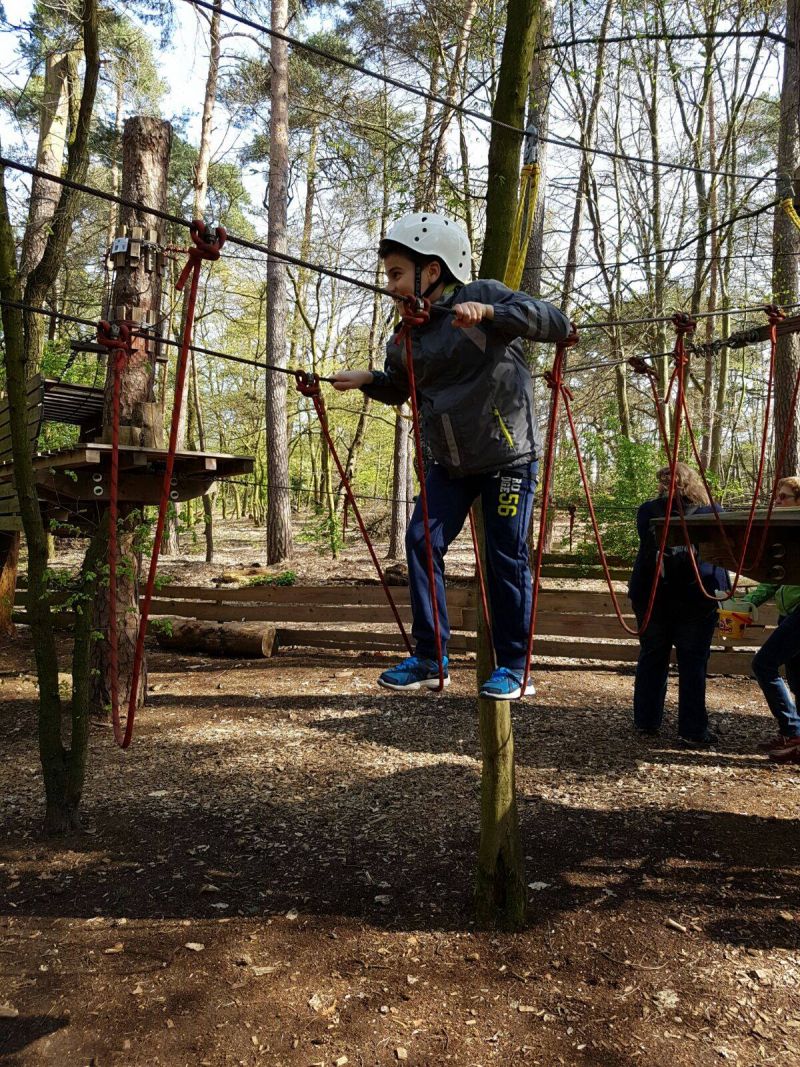 Saisonabschluss M&auml;nnliche E-Jugend 2015/2016 Kletterwald
