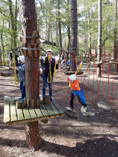 Saisonabschluss M&auml;nnliche E-Jugend 2015/2016 Kletterwald