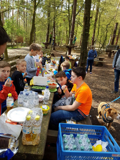 Saisonabschluss M&auml;nnliche E-Jugend 2015/2016 Kletterwald